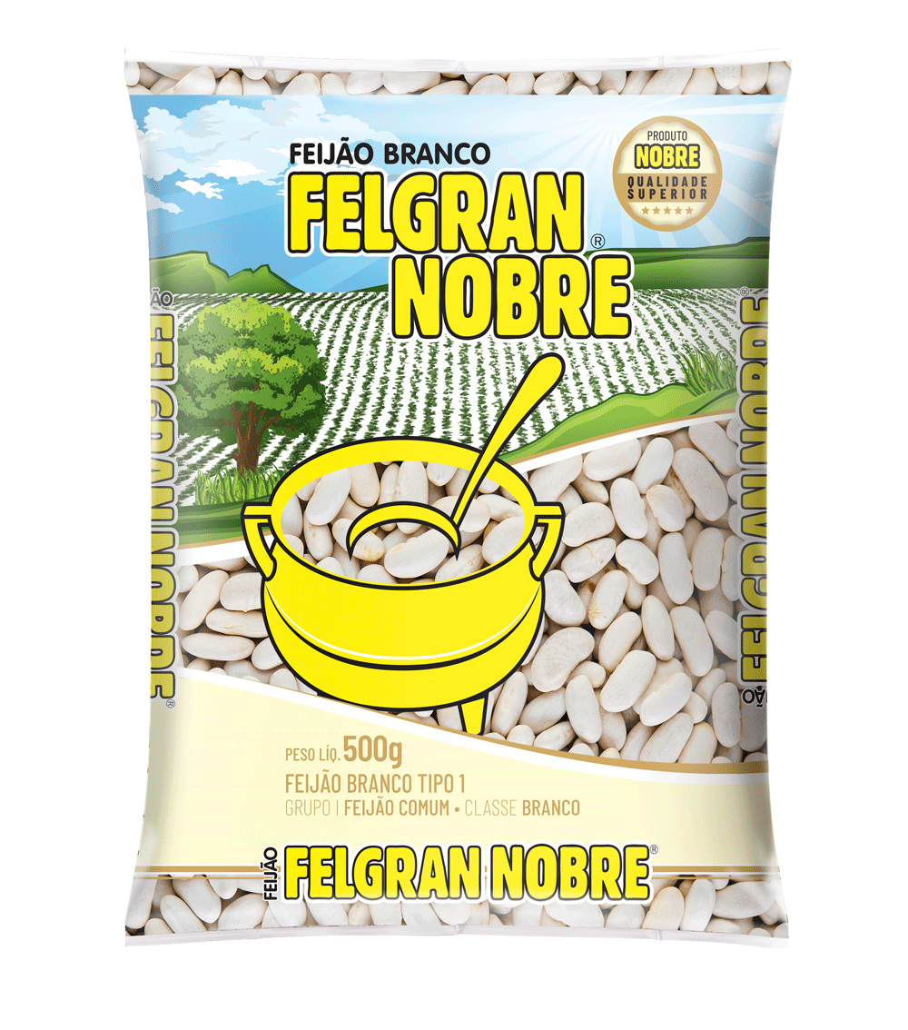 Feijão Felgran Nobre Branco 500g